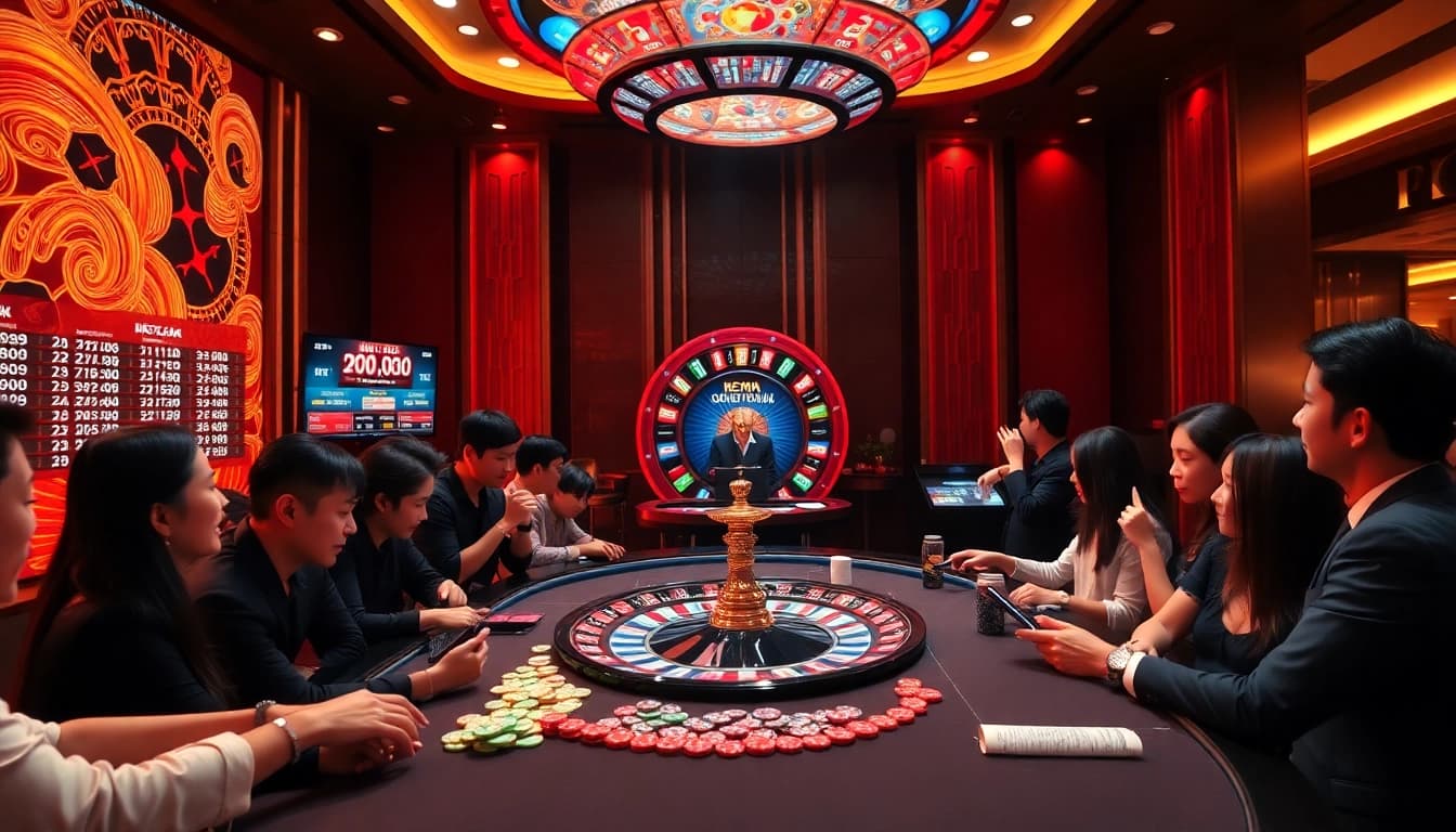 Experience the thrill of Live Toto Macau at a real-time casino draw event.