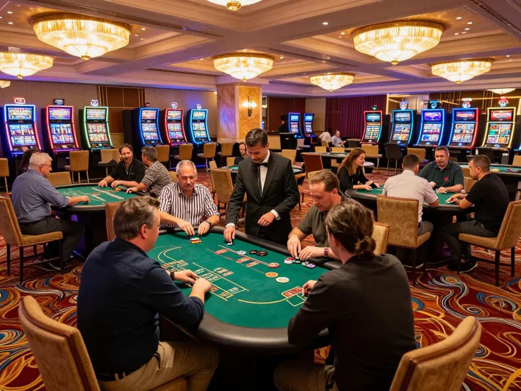 Rasakan sensasi lantai kasino di https://jikankasi.com/modules/bulletin/ dengan pemain yang terlibat dalam permainan poker strategis