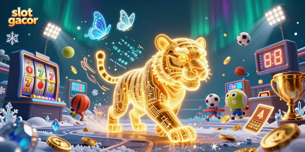 Slot gacor memberikan pengalaman bermain yang menarik dengan simbol buah dan jackpot berkilauan.