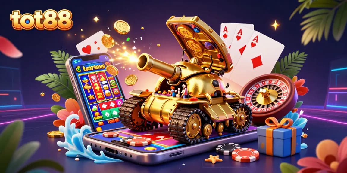 Experience thrilling casino action with the tot88 golden beetle tank featuring a mini casino packed with excitement.