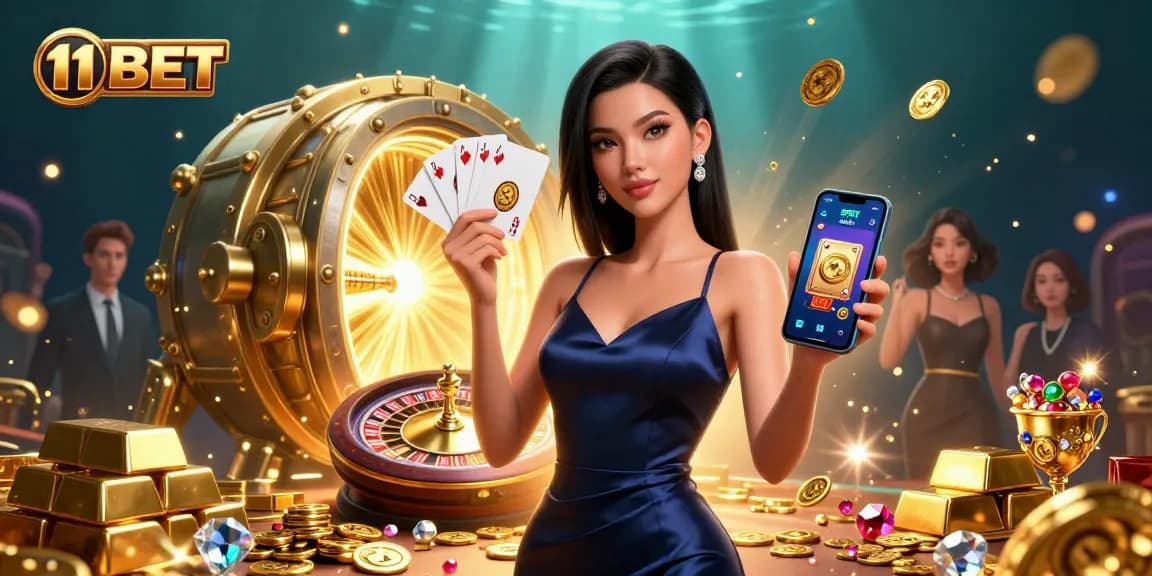 Engage with thrilling games and exclusive features at 11 BET, highlighted by stunning visuals and opportunities.