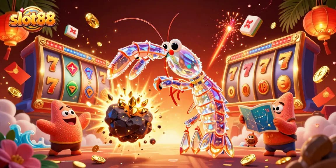 Slot88 menampilkan samurai galaksi dan bintang laut dalam permainan slot yang seru.