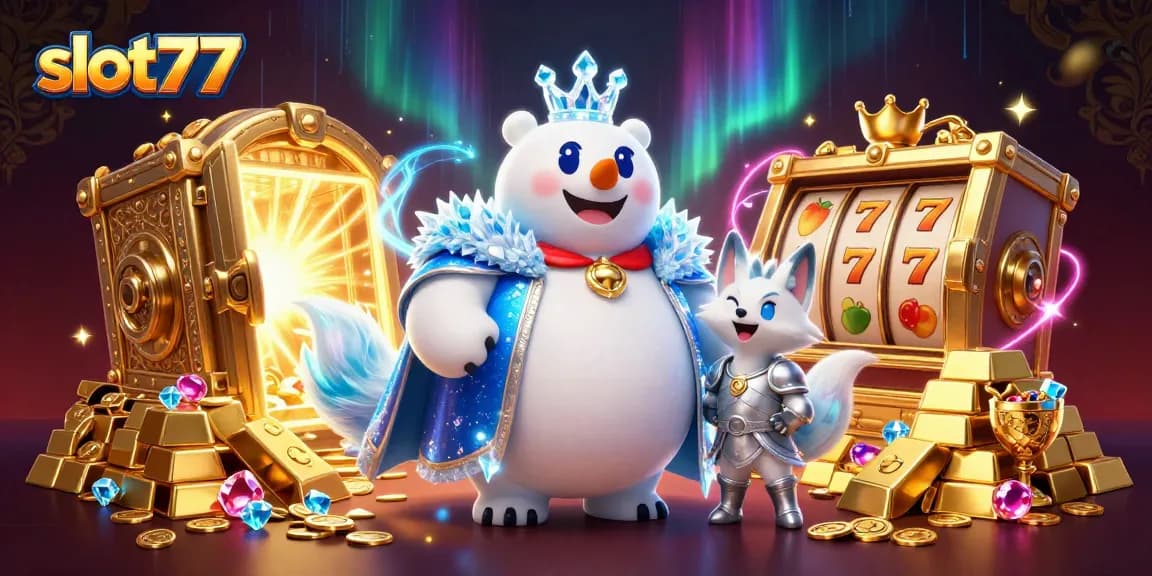 Spin the reels and unlock treasures at slot77 with dazzling gems and gold!