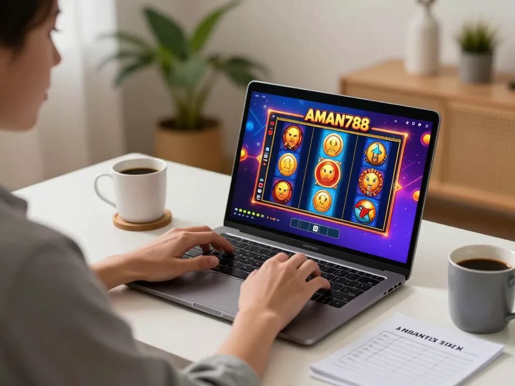 Menikmati slot online AMAN788 dengan catatan taruhan strategis di lingkungan permainan rumah yang nyaman