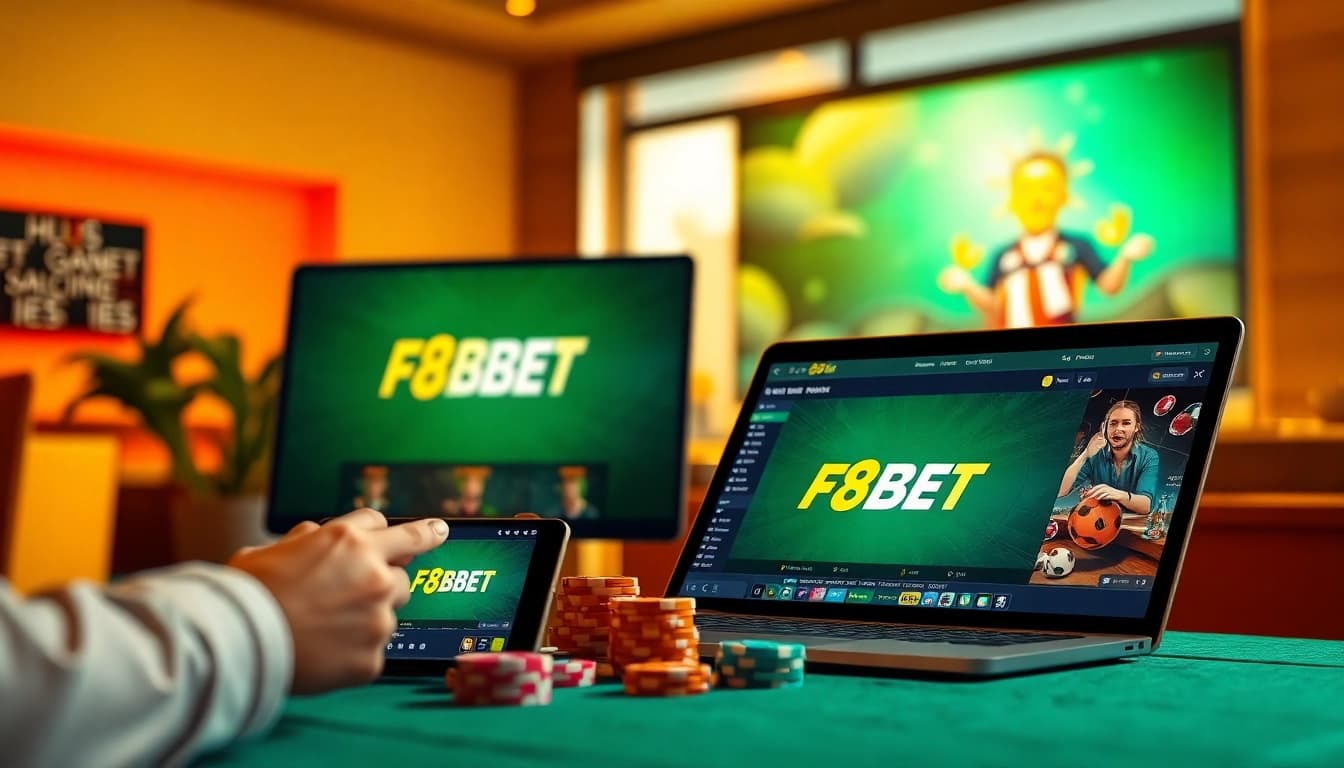 Experience the excitement of F8BET on multiple devices, showcasing online gaming at https://f8beta2.support/ with a vibrant atmosphere.