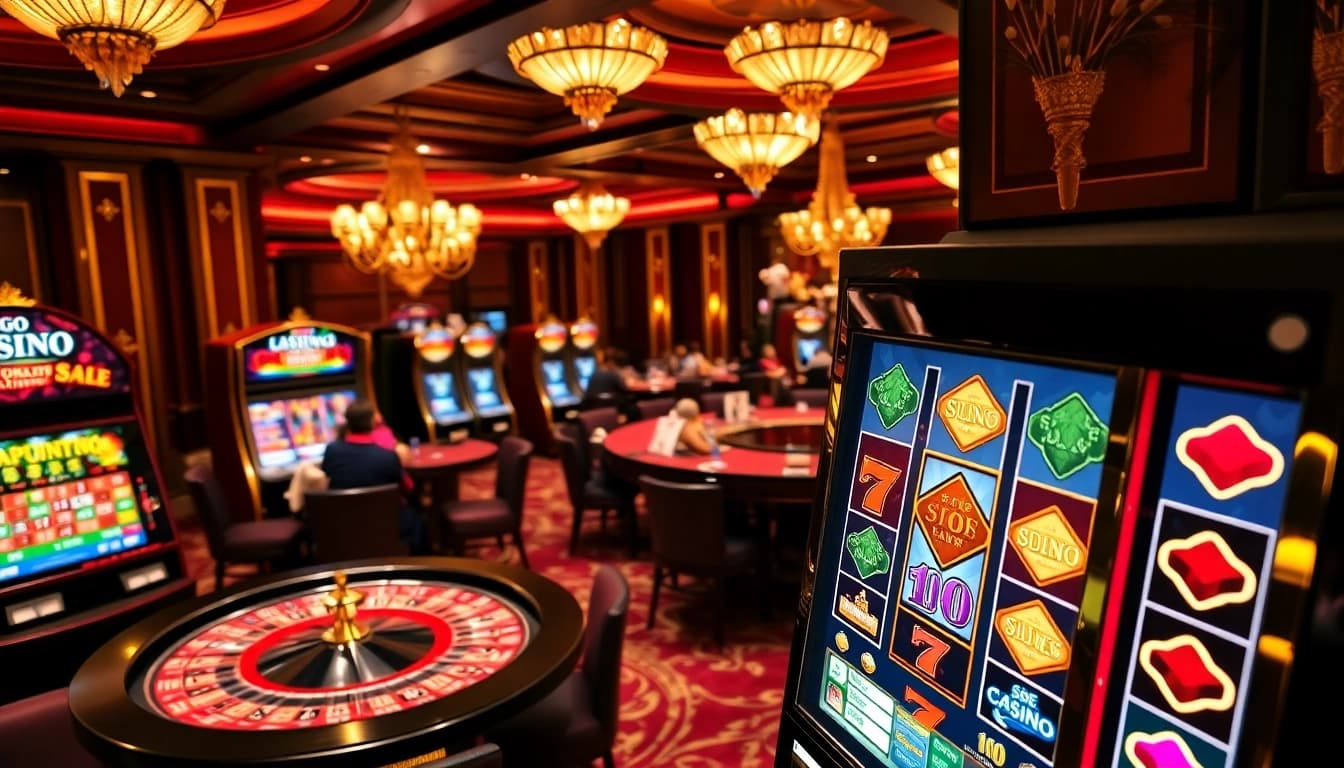 Experience the excitement at so do casino with vibrant slot machines and lively gameplay.