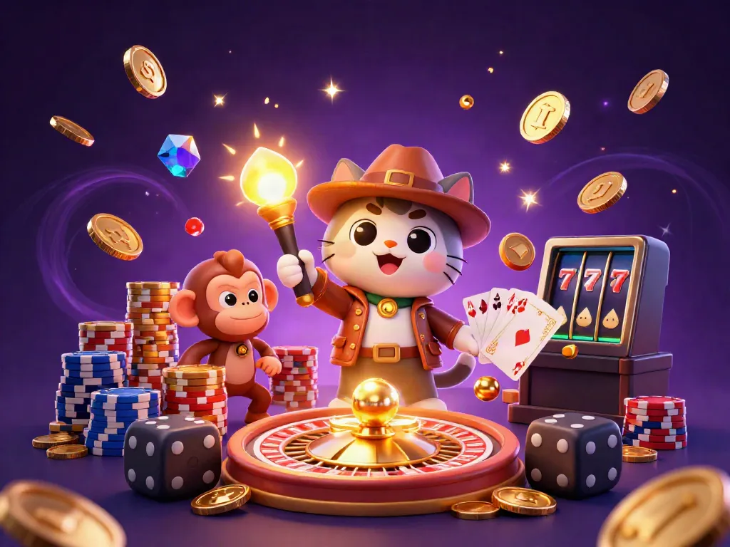Gali harta karun di GWP168, kucing penjelajah menemukan artefak casino emas.