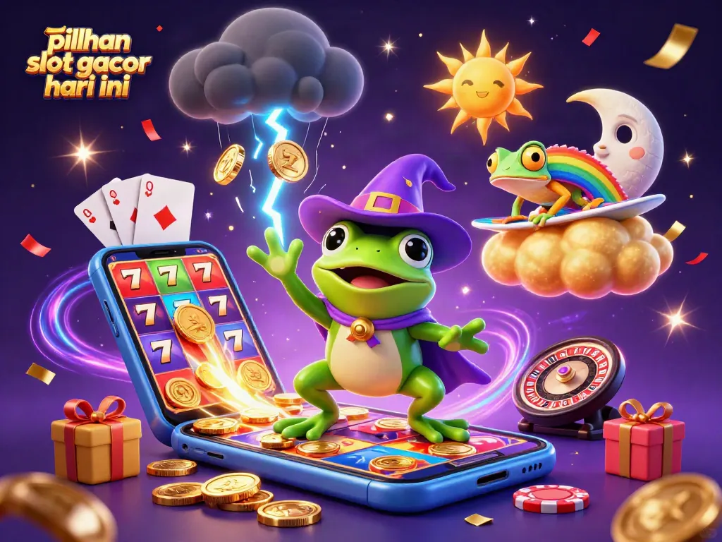 Mengalahkan peluang dengan pilihan slot gacor hari ini dalam ilustrasi kasino yang menarik.