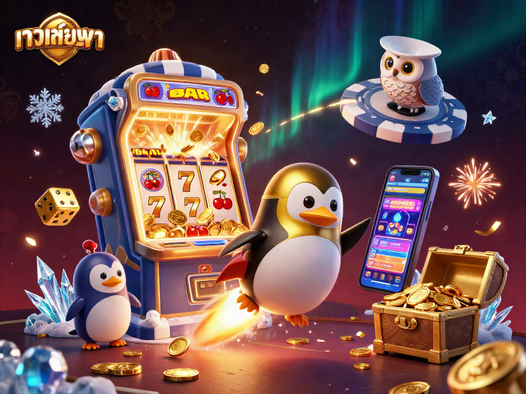 Win big with the ทางเข้ายูฟ่า experience, featuring vibrant characters and colorful casino games.