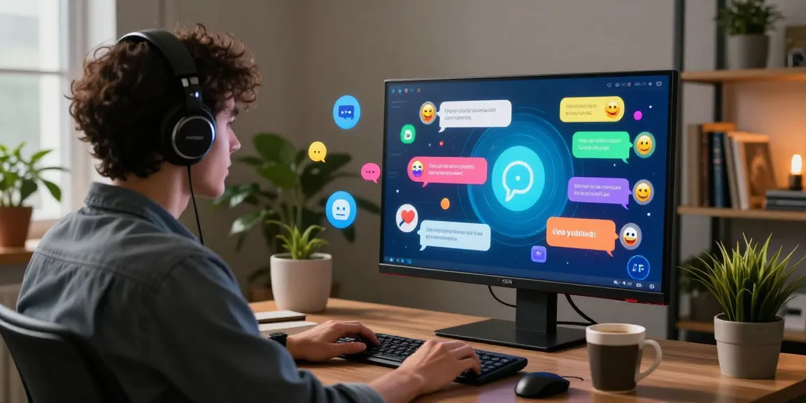 Interactive spicy chat session in a cozy digital workspace with engaging design elements.
