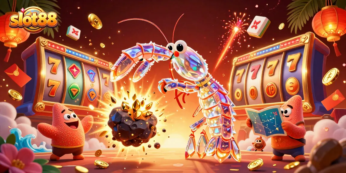 Slot88 menampilkan samurai galaksi dan bintang laut dalam permainan slot yang seru.