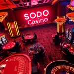 SODO Casino thrills with vibrant slot machines and lively poker games engaging players.