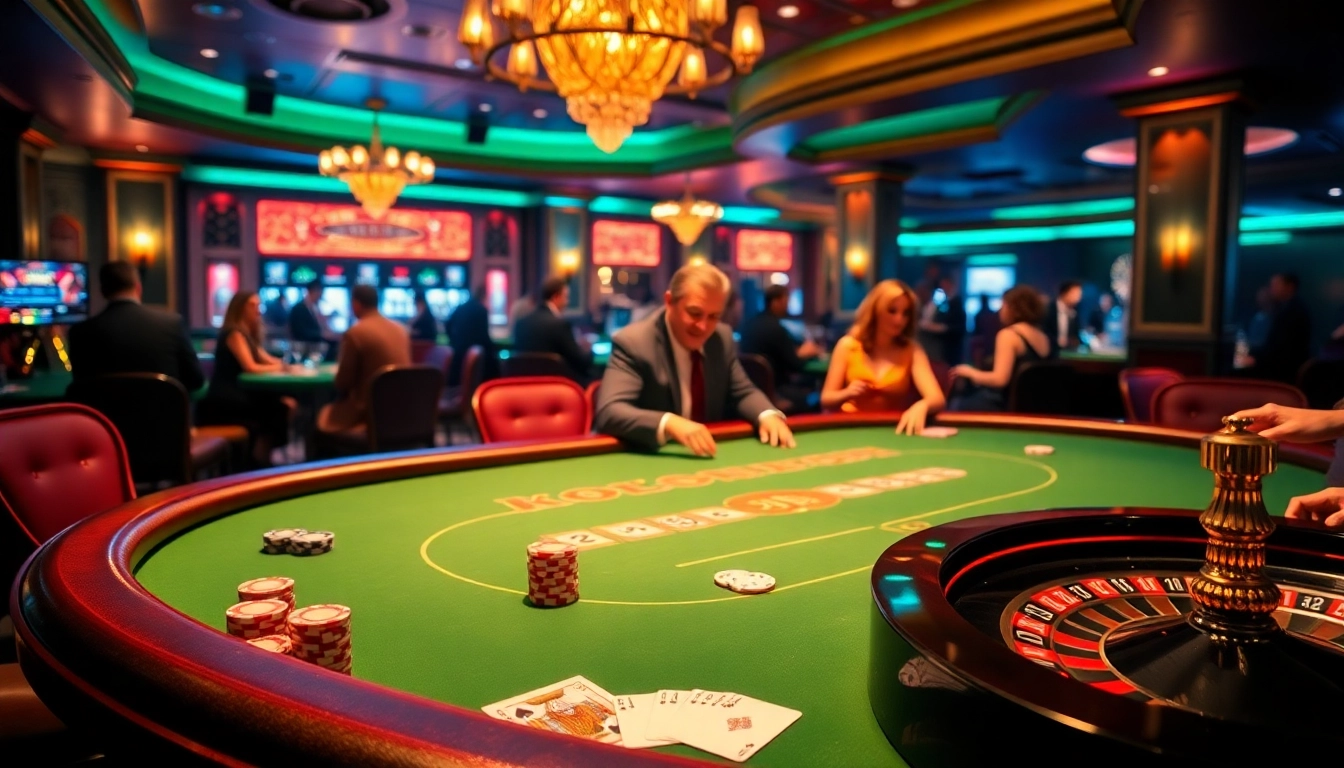 Engage with the hidden wiki link at a luxurious poker table with excited players and sparkling chips.