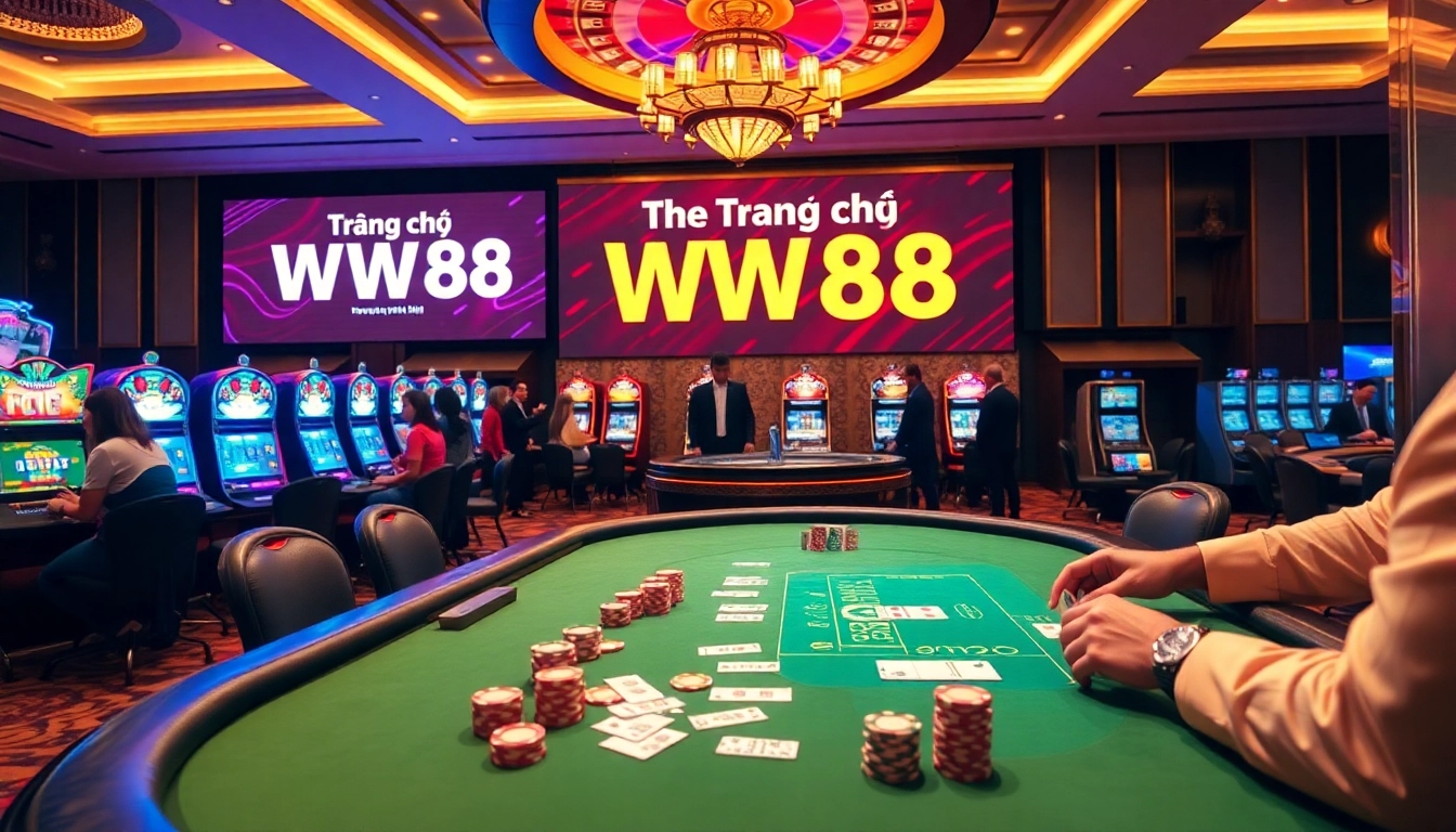 Experience the excitement of gambling at Trang chủ WW88 with vibrant casino games and engaging gameplay.
