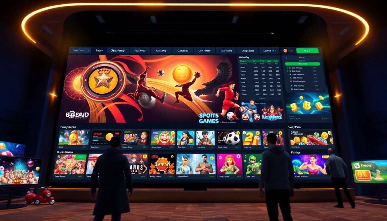 Dynamic online gambling interface showcasing diverse games at https://mm88.co.in/ with an engaging, modern atmosphere.