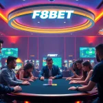 Experience the exciting online gaming world at https://f8bet.io/ with vibrant casino scenes and enthusiastic players.