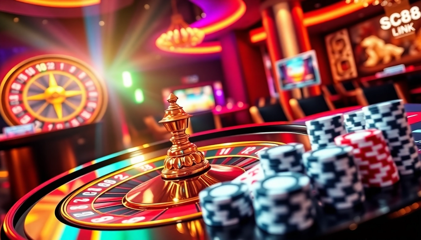 Experience the excitement of SC88 LINK with vibrant casino games and high-stakes betting.