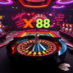 Experience high-stakes gaming with XX 88 at an online casino featuring roulette, poker, and slot machines.