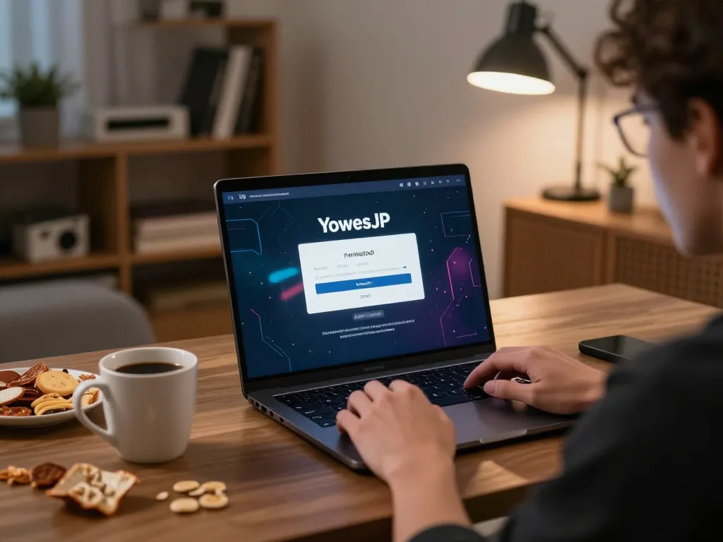 Engage with the YowesJP login interface during online gaming for a seamless gambling experience.