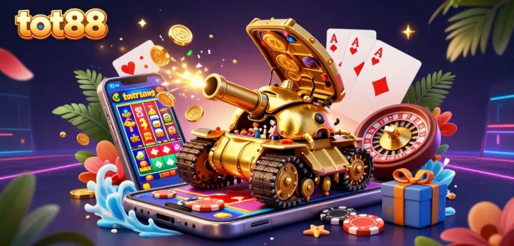 Experience thrilling casino action with the tot88 golden beetle tank featuring a mini casino packed with excitement.